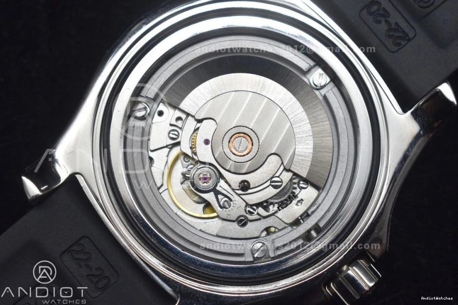 Automatic 467 Versatile Rubber Superocean TF A Edition Black Bezel On Black Best 44 1:1 Dial Strap Black 0829